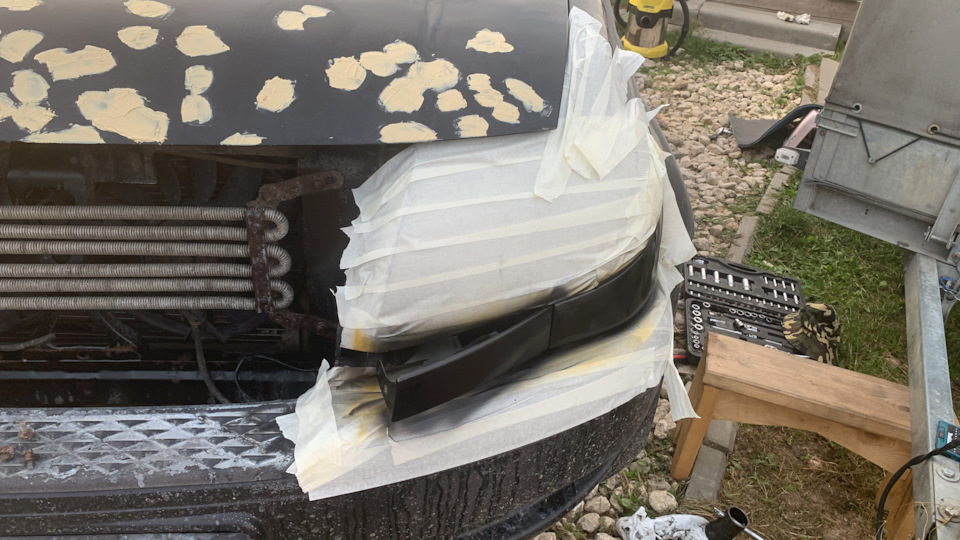 Кузов, замена масла, шприцовка, трубка адсорбера. — УАЗ Patriot, 2,7 л ...