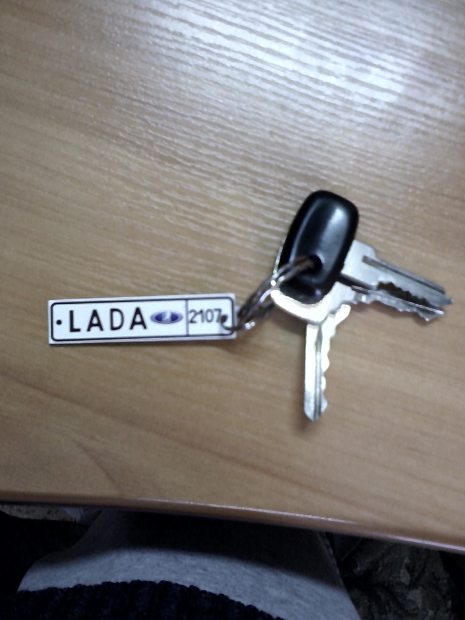Брелок госномер — Lada 21074, 1,6 л, 2006 года | аксессуары | DRIVE2