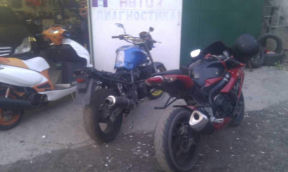 Ремонт байка почти закончен — DRIVE2