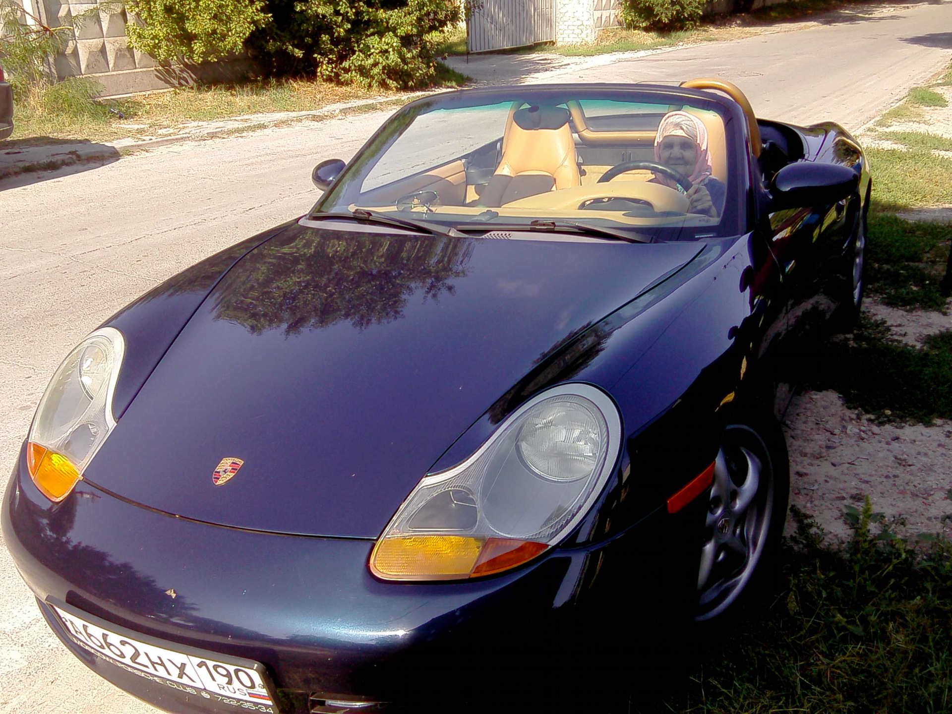 Бабушка — Porsche Boxster (986), 2,5 л, 1998 года | покатушки | DRIVE2