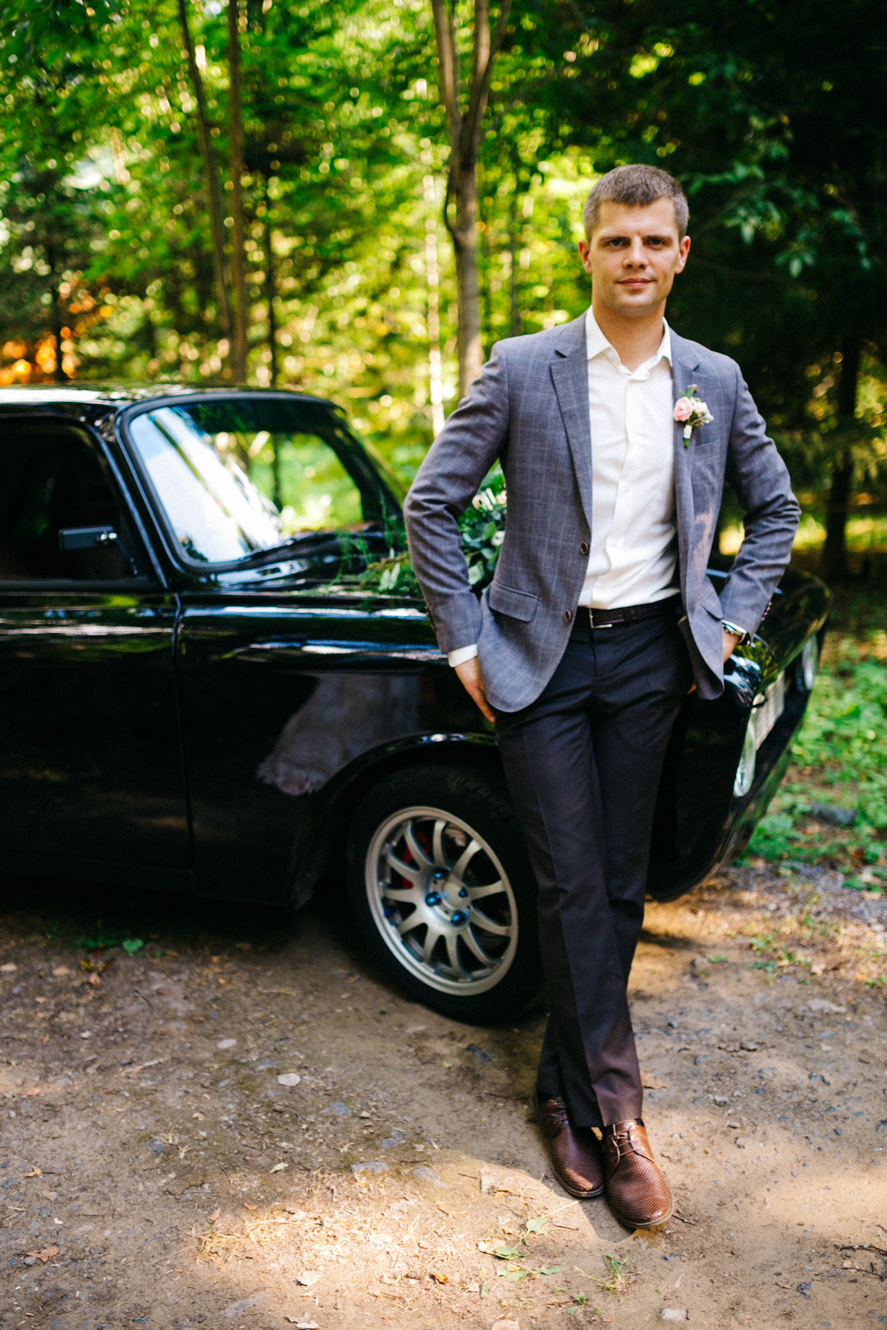 Наша свадьба!не обошлось и без москвича — ИЖ Москвич 412, 1,6 л, 1993 ...