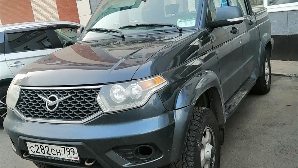 Шимми вернулся — УАЗ Pickup, 2,7 л, 2020 года | визит на сервис | DRIVE2