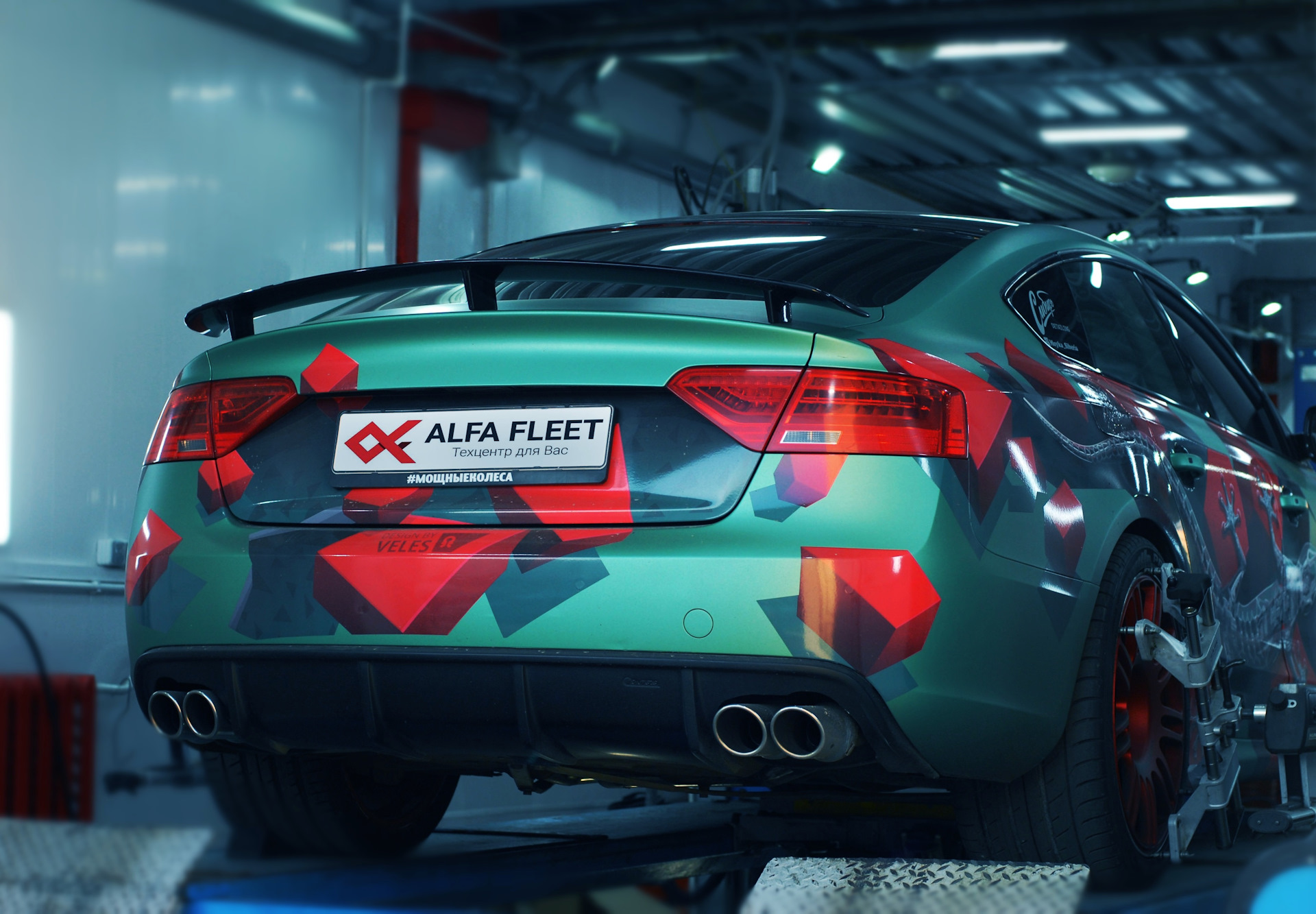 Сход-развал AudiA5 — Alfa Fleet на DRIVE2