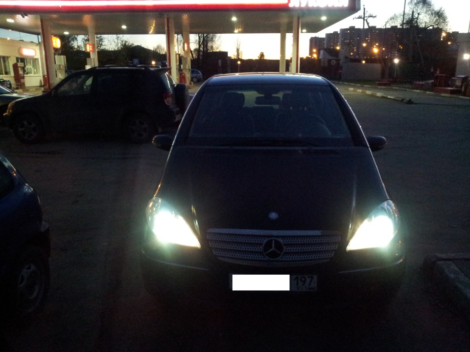 Установка нештатного ксенона в линзованную оптику ближнего света ...