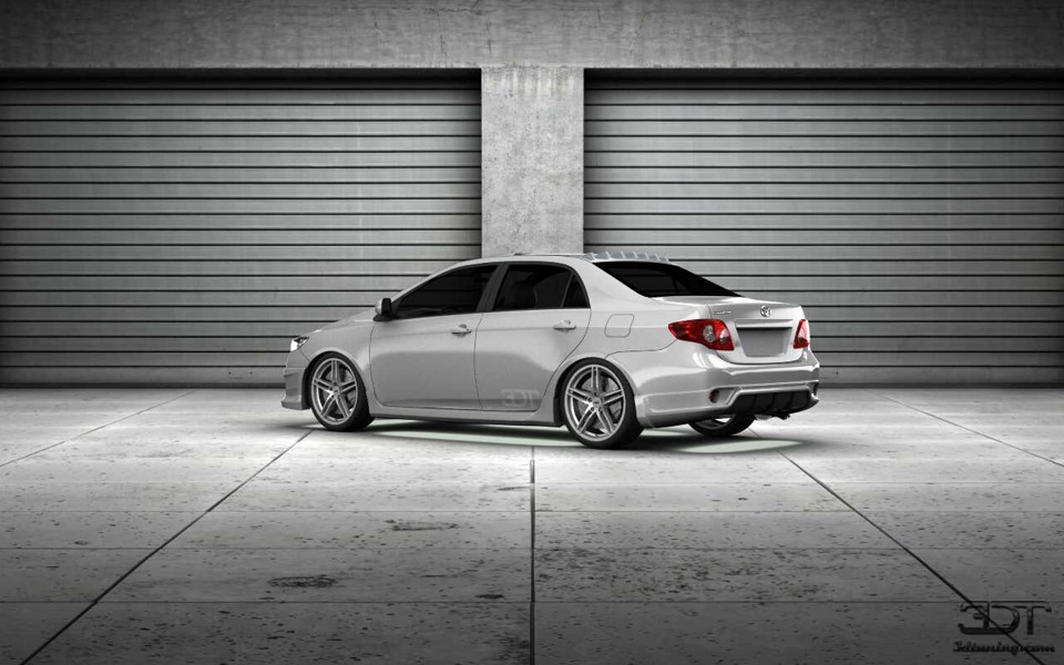 3д тюнинг — Toyota Corolla (140/150), 1,4 л, 2007 года | стайлинг | DRIVE2
