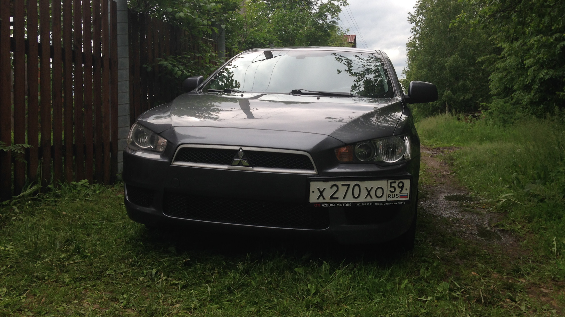 Mitsubishi Lancer X 1.8 бензиновый 2009 | 1.8 (143 л.с.) СVT на DRIVE2