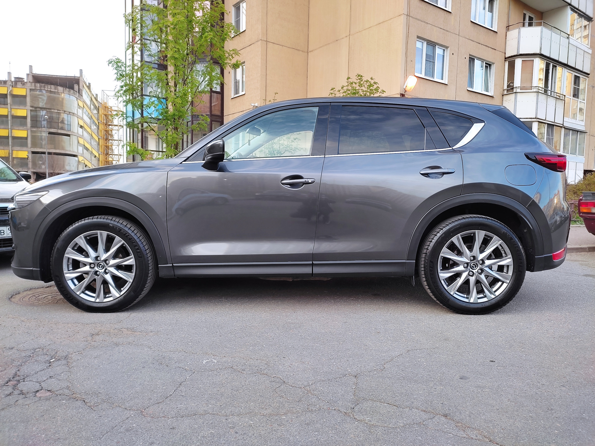 Michelin Pilot sport 4 suv на Мазда СХ-5 — Mazda CX-5 (2G), 2,5 л, 2017  года | шины | DRIVE2