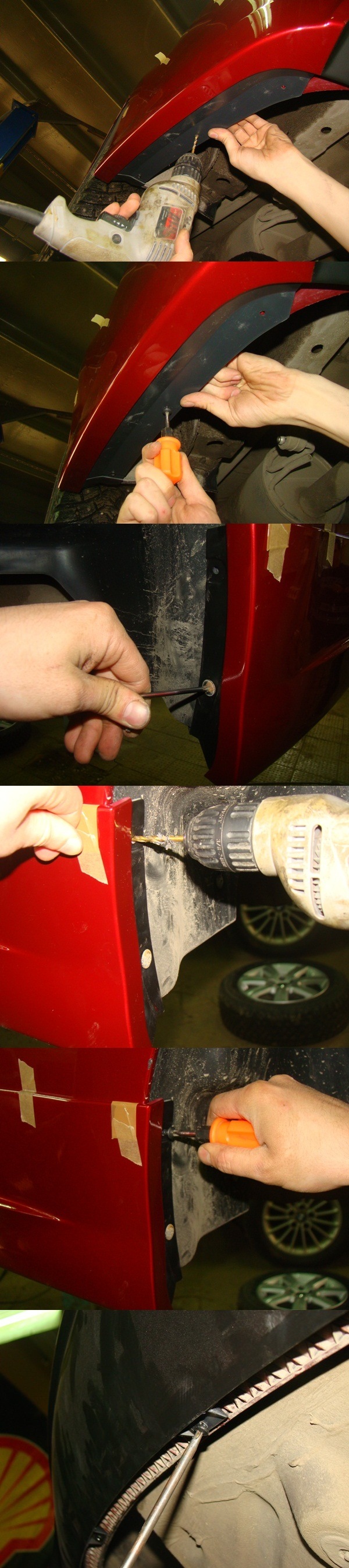 164051u 960 Как крепить юбку к бамперу