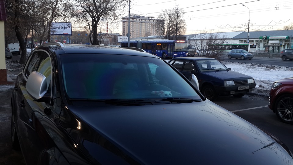 атермальная пленка llumar — Audi Q7 (1G), 3,6 л, 2008 года | стайлинг ...