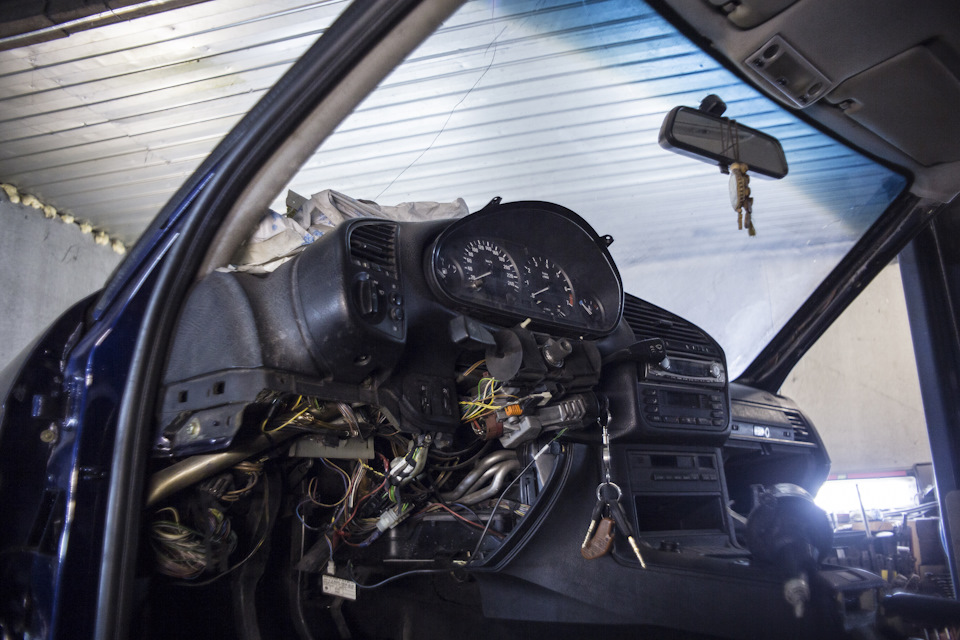 лампочки в приборке — BMW 3 series (E36), 2 л., 1995 года | электроника ...