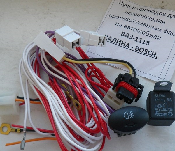 Противотуманные фары — Lada Калина Хэтчбек (1G), 1,6 л, 2011 года ...