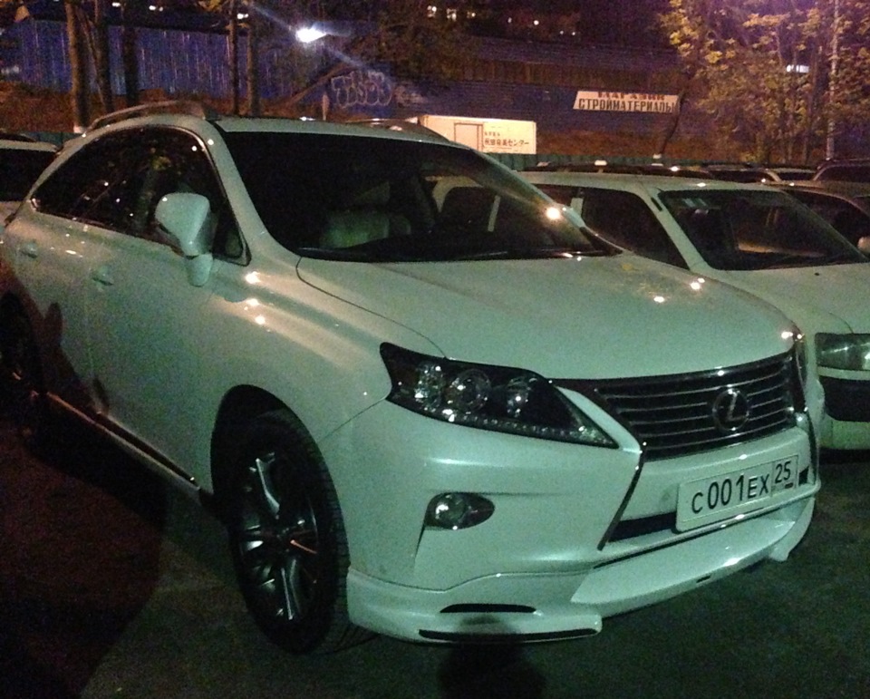 Lexus RX камуфляж