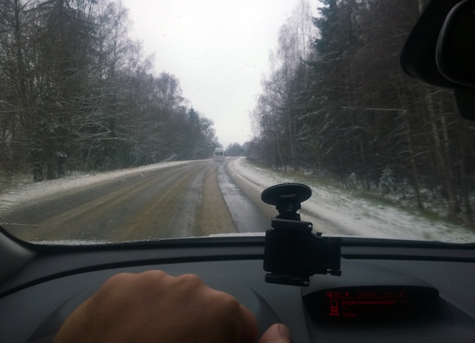 Стою на дороге в летнюю резину обутый. — Opel Mokka (1G), 1,8 л, 2013 ...