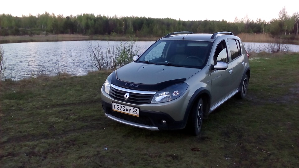 расход топлива весна — Renault Sandero Stepway (1G), 1,6 л, 2012 года ...