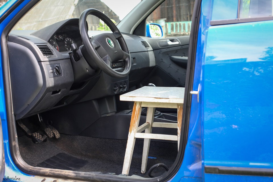 Чехлы из эко-кожи — Skoda Fabia Combi Mk1, 1,4 л, 2003 года ...