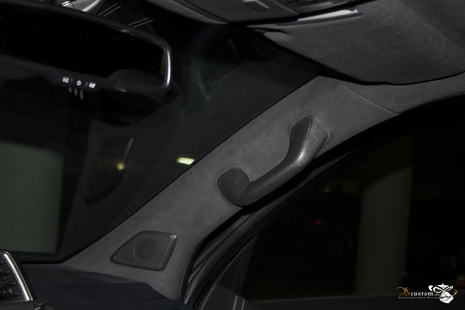 Land Cruiser Prado 150 в черную микрофибру — DRIVE2