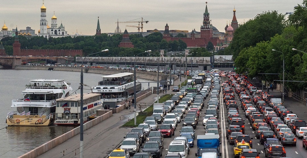 В Москве самая много машина