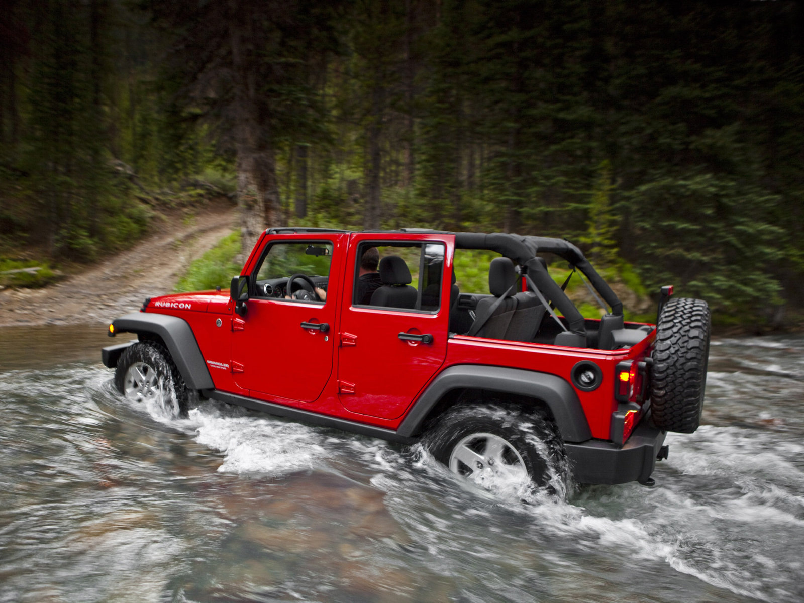 Jeep Wrangler Rubicon Red