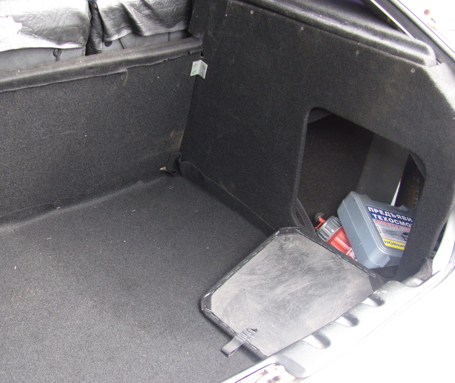 Деревянный пол багажника 2112