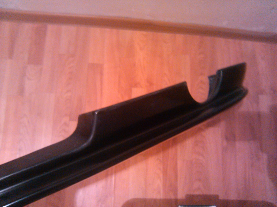 Реснички и юбка переднего бампера. — Volvo S60 (1G), 2,4 л, 2002 года ...