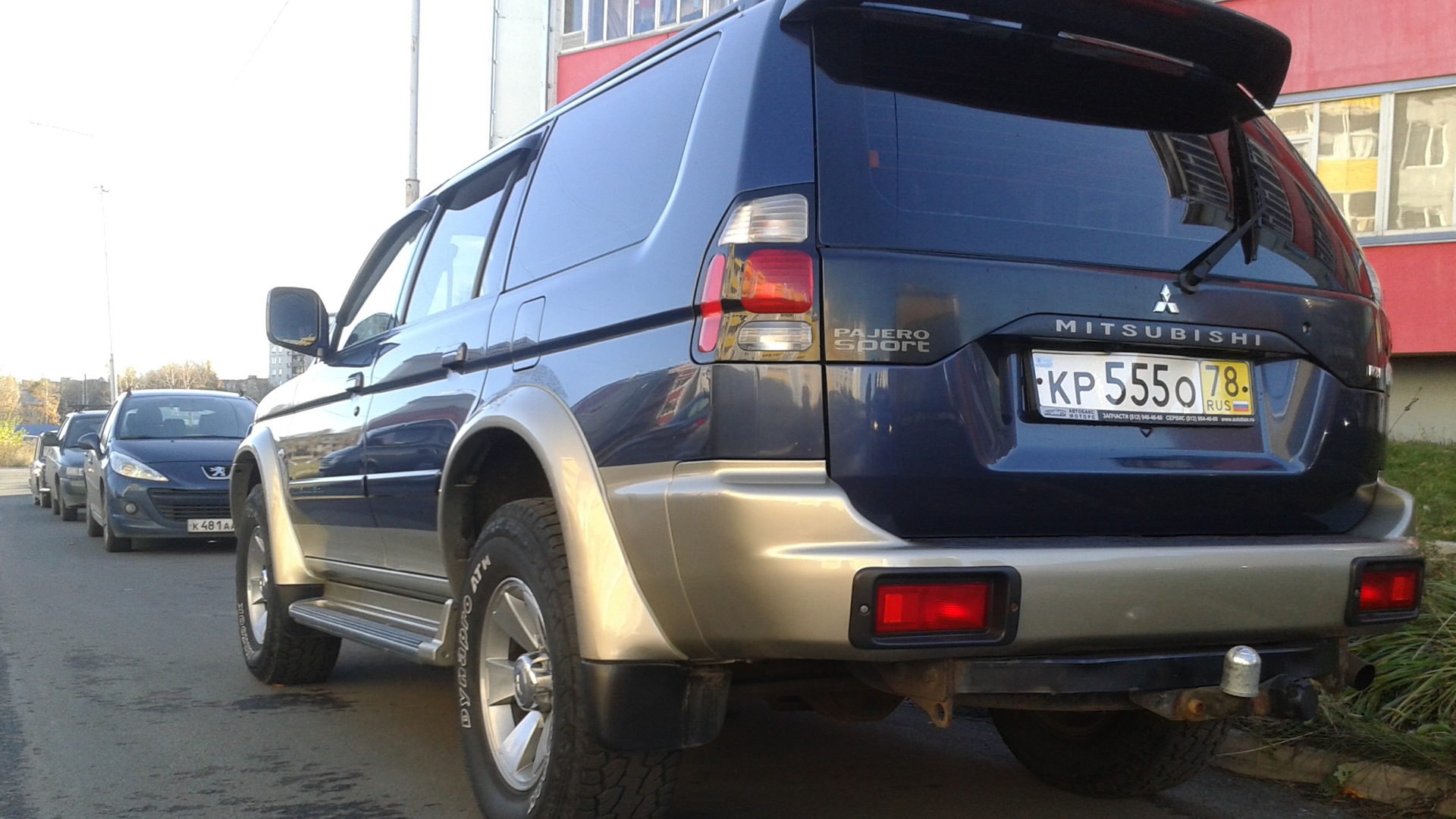 Mitsubishi Pajero Sport (1G) 2.5 дизельный 2007 | Барсик на DRIVE2