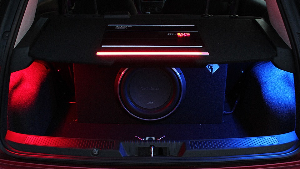 УСТАНОВКА УСИЛИТЕЛЯ MAC AUDIO В ПОЛКУ Ч.2 — FIAT Grande Punto, 1,4 л ...