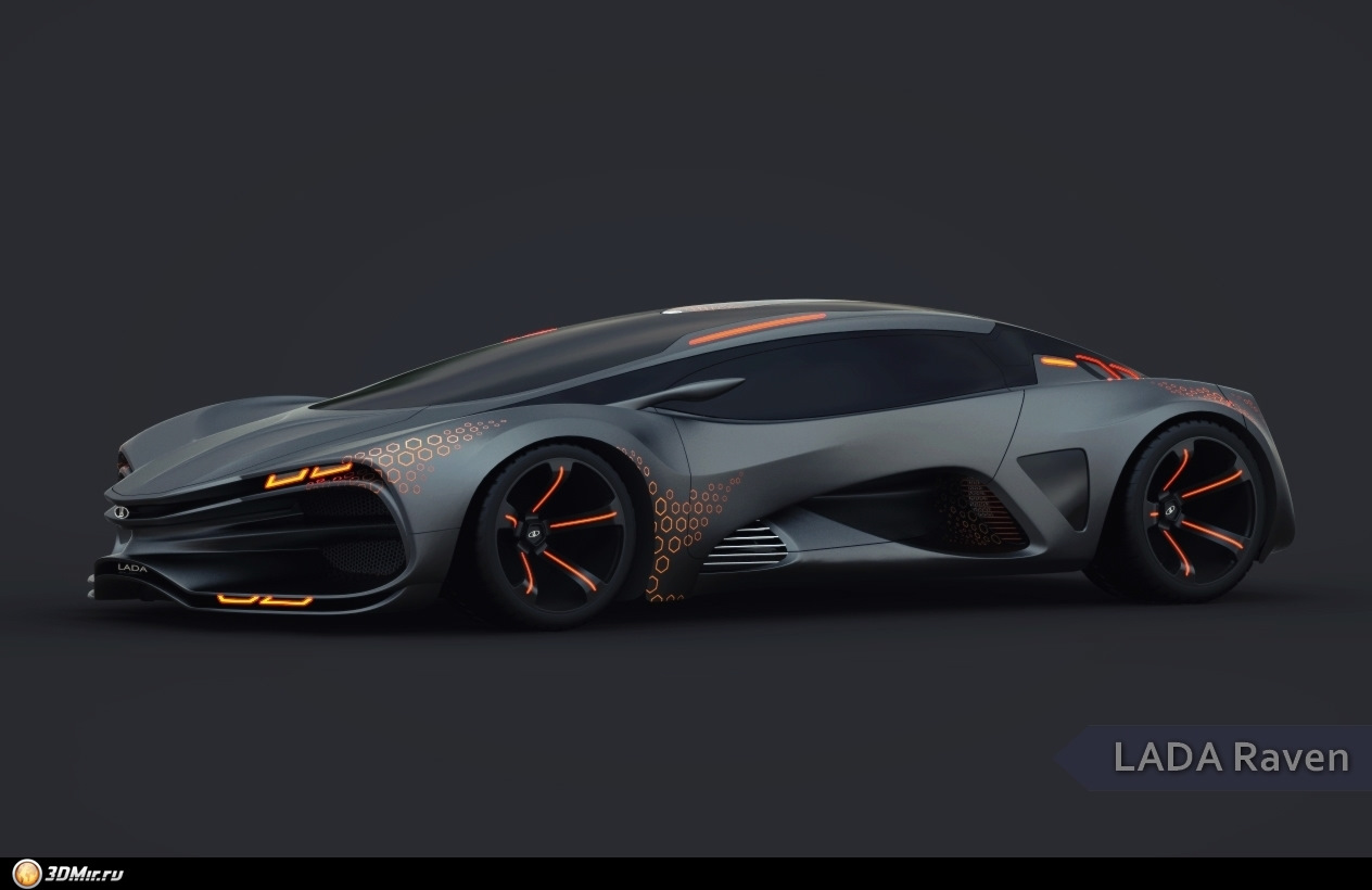 Lada Raven интерьер