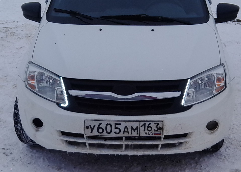 ходовые огни — LADA Гранта, 1,6 л., 2014 года | стайлинг | DRIVE2