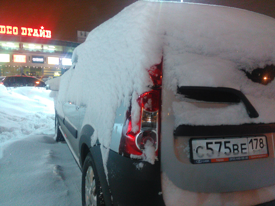 Photo from the logbook Lada Largus Cross