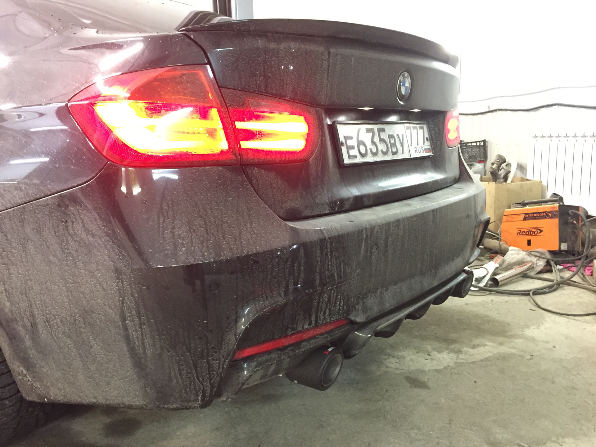 Р’С‹С…Р»РѕРї BMW f30 Akrapovic