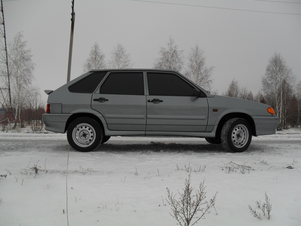 Небольшое занижение. - Lada 2114, 1,5 л, 2006 года другое DRIVE2