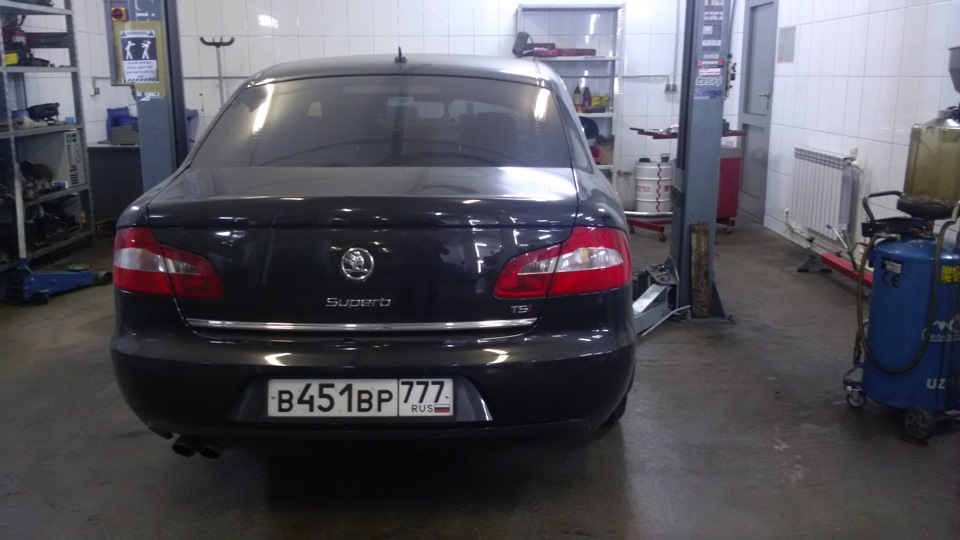 Фото в бортжурнале Skoda Superb Mk2