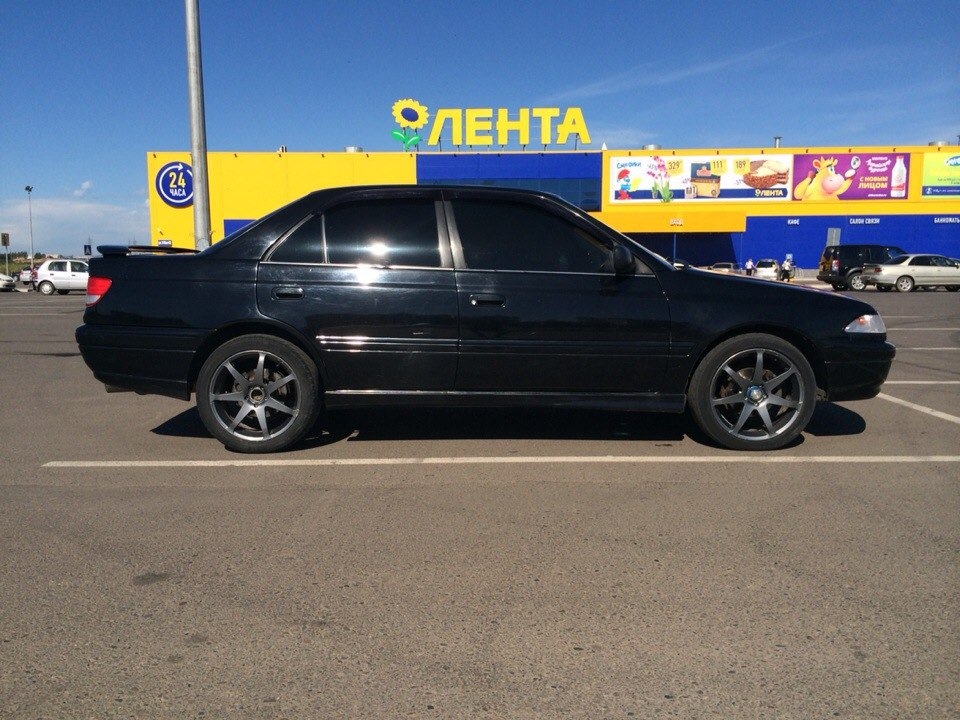 Занижение toyota carina e