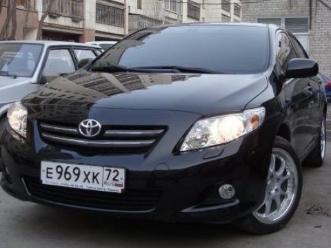 17 Wheels and paint - Toyota Corolla 16L 2007