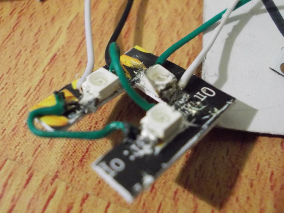 Подсветка стрелок приборной панели — Lada 21104, 1,5 л, 2004 года ...