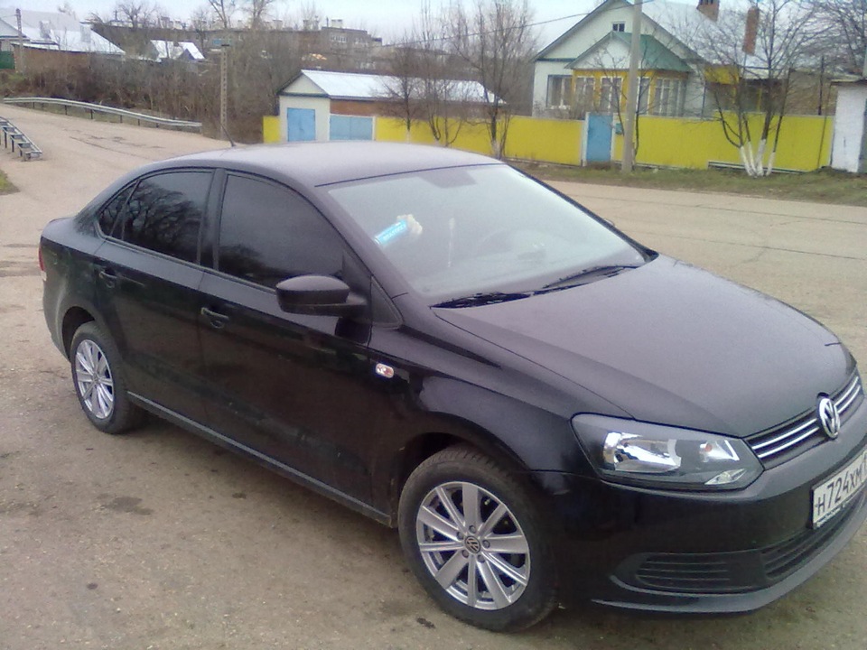 VW Polo тонированный