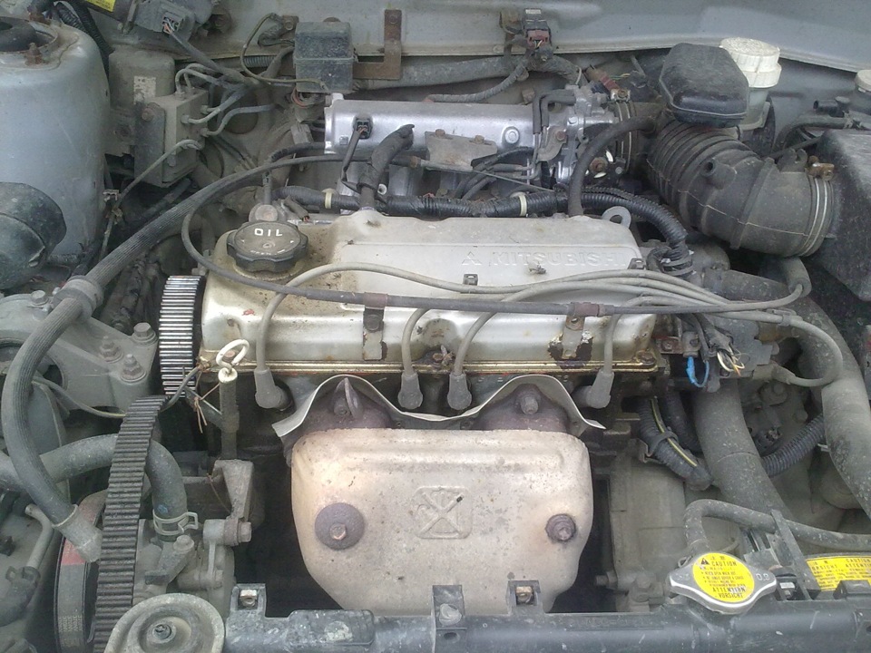 Оборвало ремень ГБЦ — Mitsubishi Colt V, 2 л, 1998 года | своими руками ...