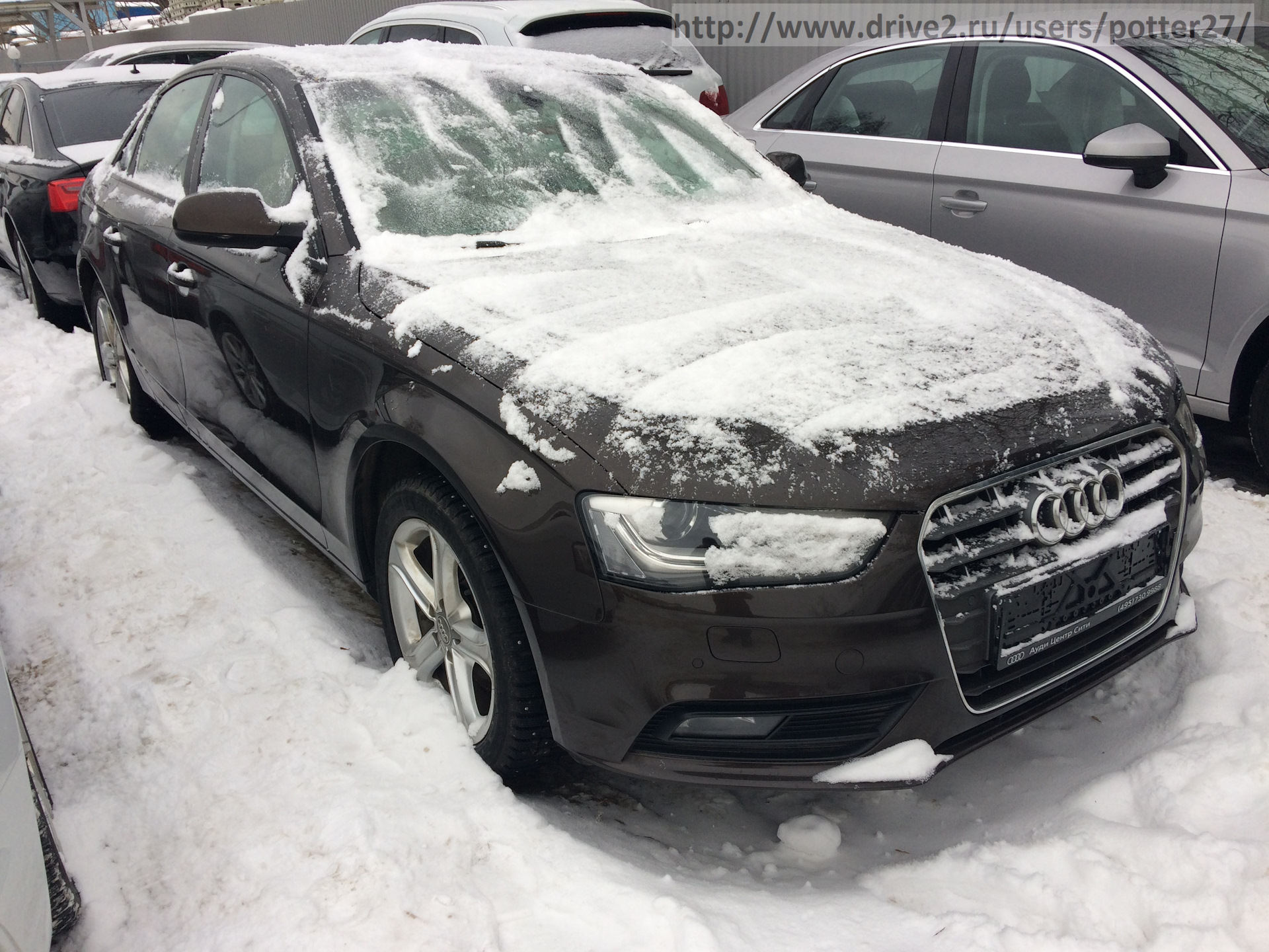 AUDI A4 2014г с поменянной «мордой» — DRIVE2