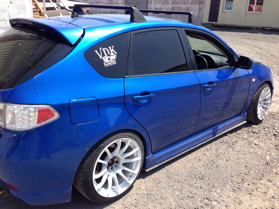 Накладка на пороги! Что это и как это 🙈 — Subaru Impreza (GE, GH), 2 л ...