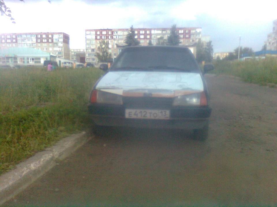Так делался Бэд Бой капот номер 1 — Lada 2109, 1,3 л, 1991 года ...