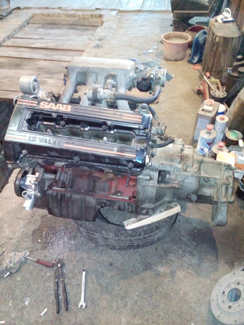 Ремонт двс, продолжение — Saab 9000, 2 л, 1992 года | визит на сервис ...