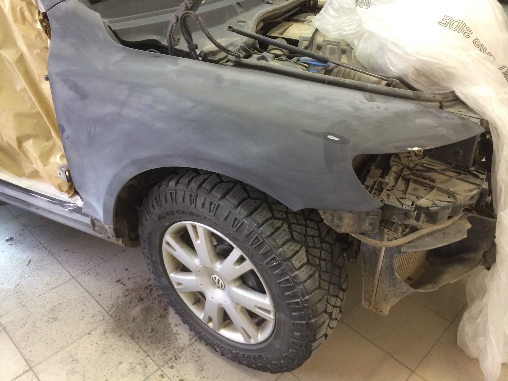 Покраска авто плюс керамолак Nippon — бортжурнал Volkswagen Touareg GP ...