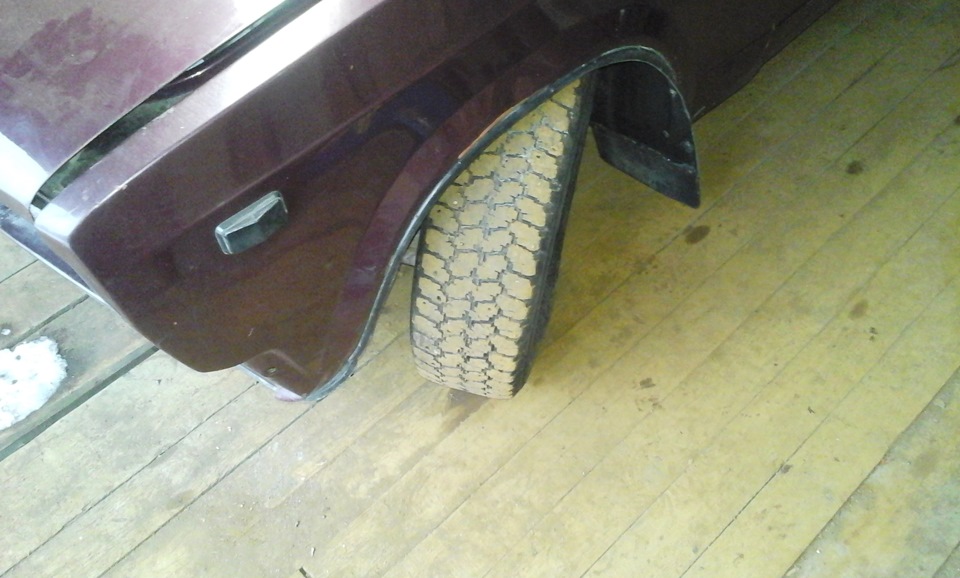 Увеличение выворота — Lada 21070, 1,5 л, 2003 года | тюнинг | DRIVE2