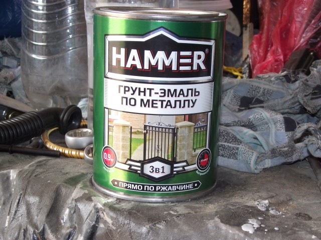 Hammer краска по металлу