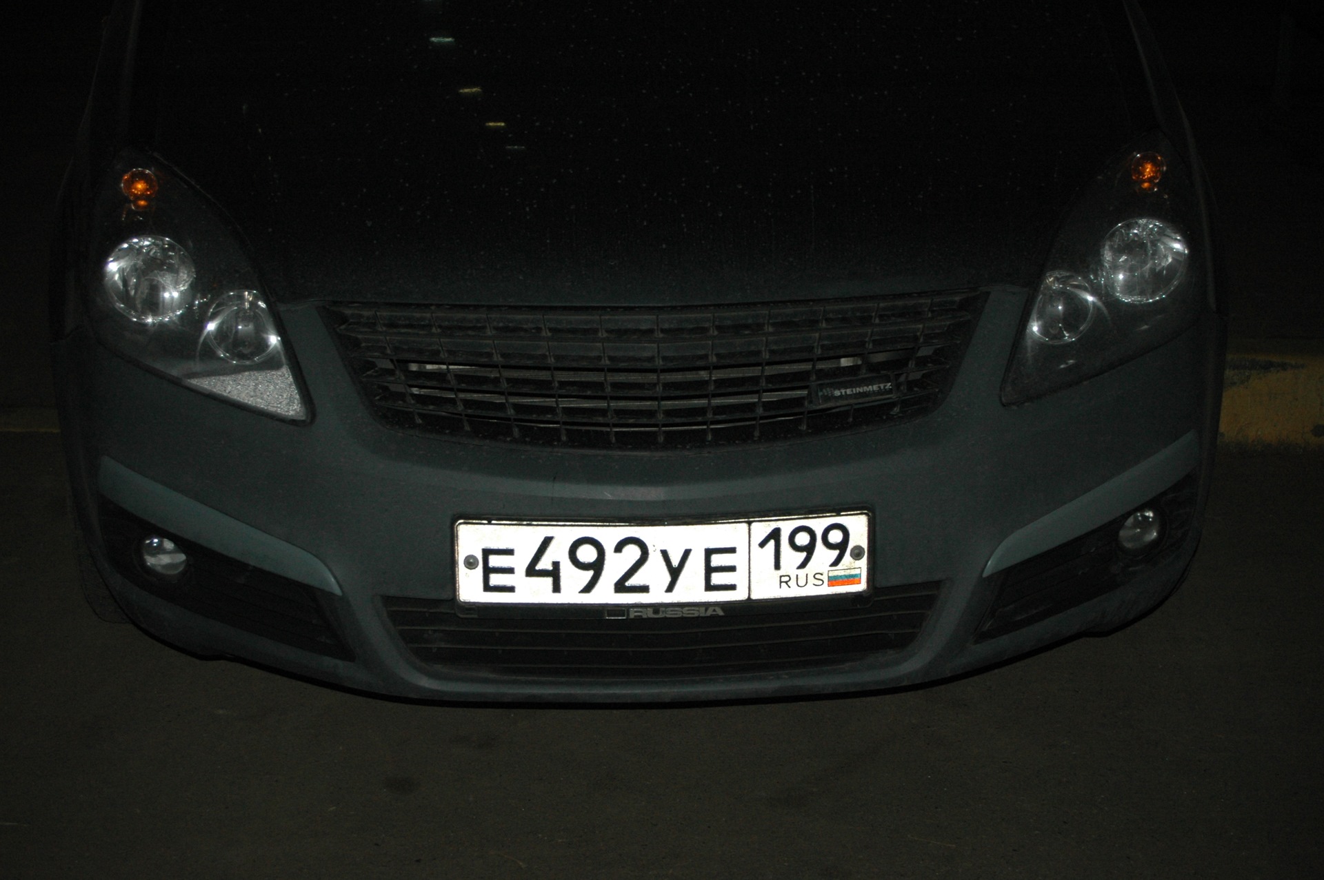 О решетке радиатора Steinmetz — Opel Zafira B, 1,8 л., 2007 года ...