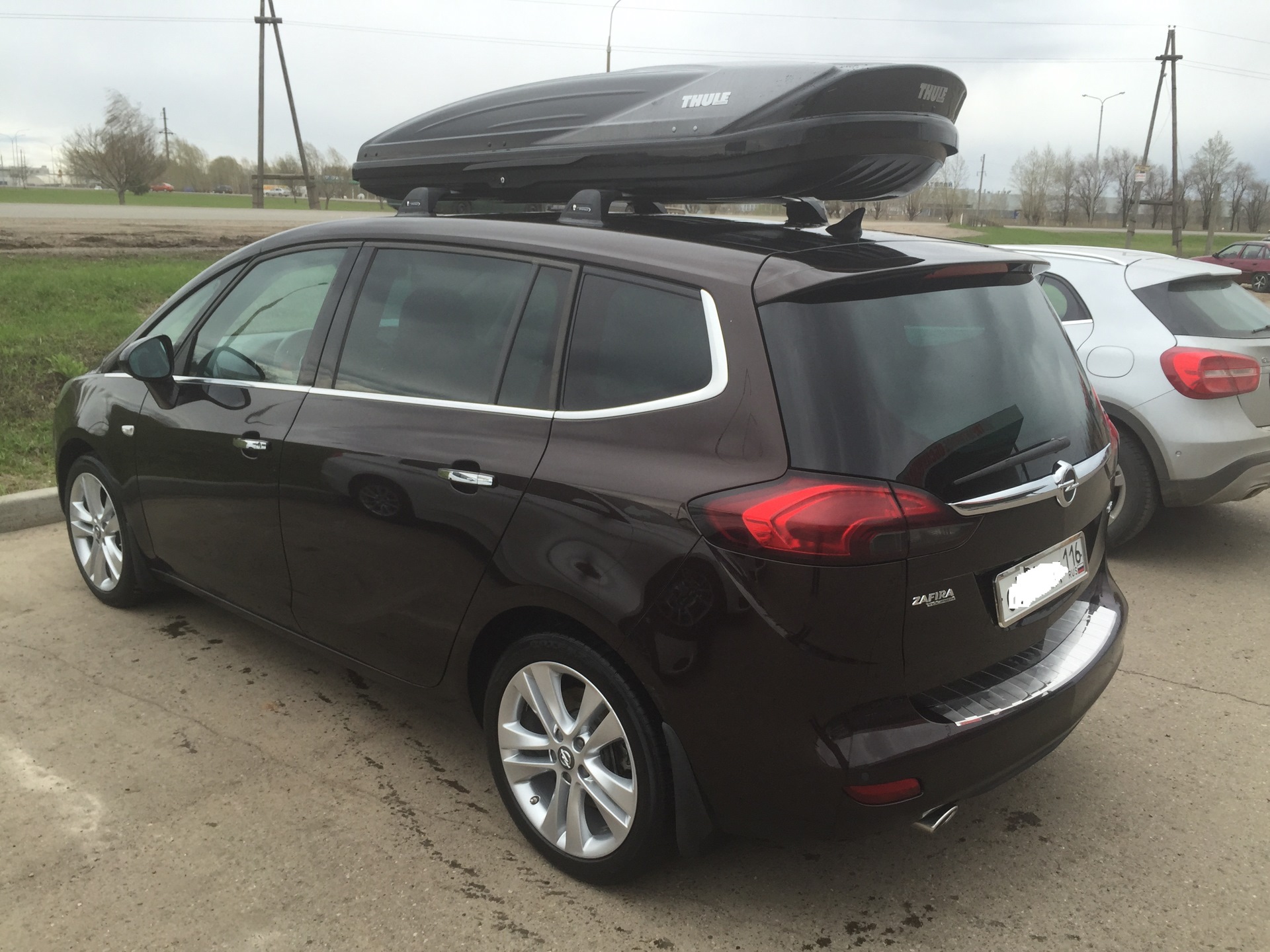 Zafira Tourer c вело ерепление