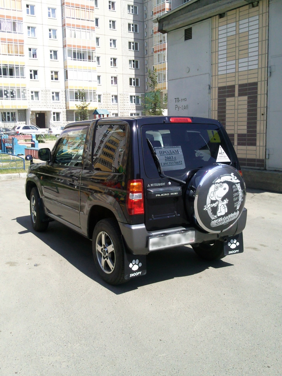 Фото для продажи авто =-) — Mitsubishi Pajero Mini (2G), 0,7 л, 2003 года |  продажа машины | DRIVE2