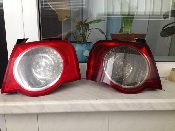 Красим задние фонари) — Volkswagen Passat B6, 1,8 л, 2008 года ...