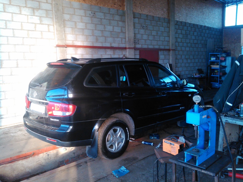 Смазка карданов — SsangYong Kyron, 2 л, 2009 года | своими руками | DRIVE2