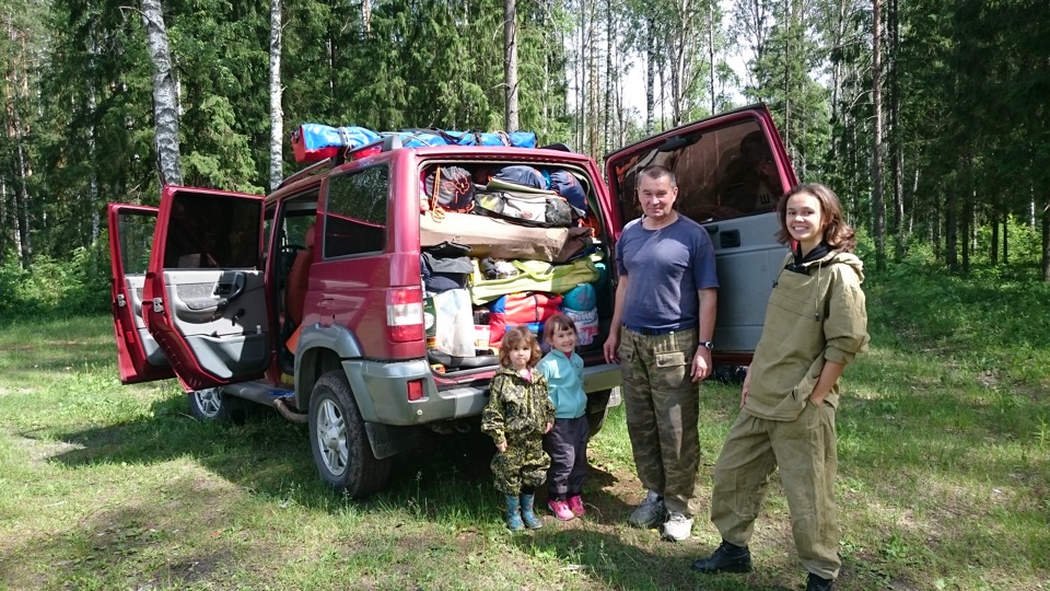 О вместительности багажника — УАЗ Patriot, 2,3 л, 2008 года ...